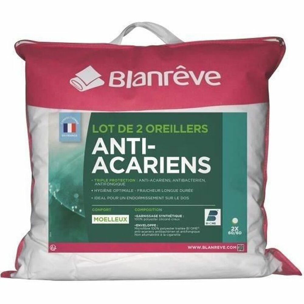 Cuscino Blanreve Bianco (60 x 60 cm) (2 Unità)