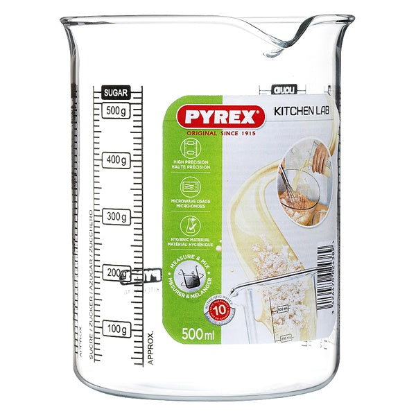 Bicchiere Pyrex Kitchen Lab Trasparente Vetro