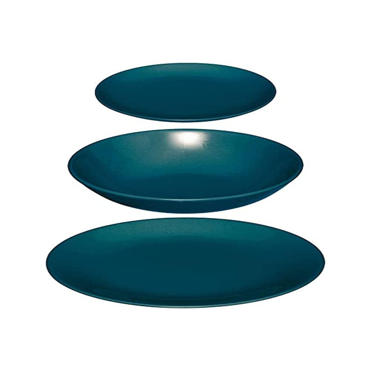 Servizio di Piatti Secret de Gourmet Ceramica Azzurro (18 Pezzi)