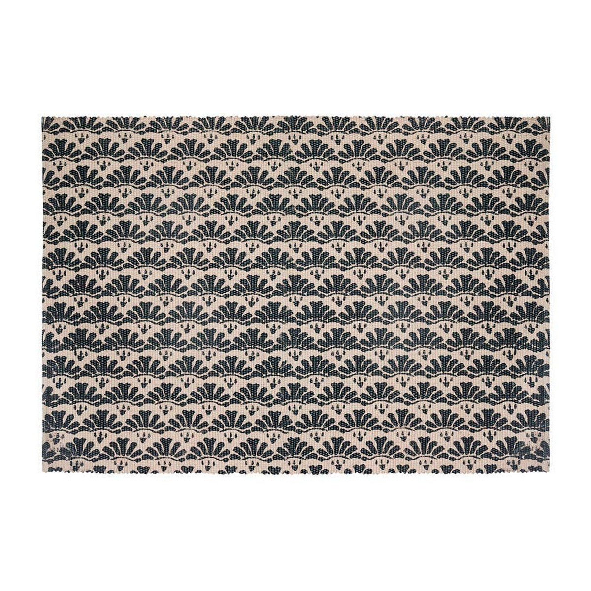 Tappeto Atmosphera Nero Beige Cotone (60 x 90 cm)