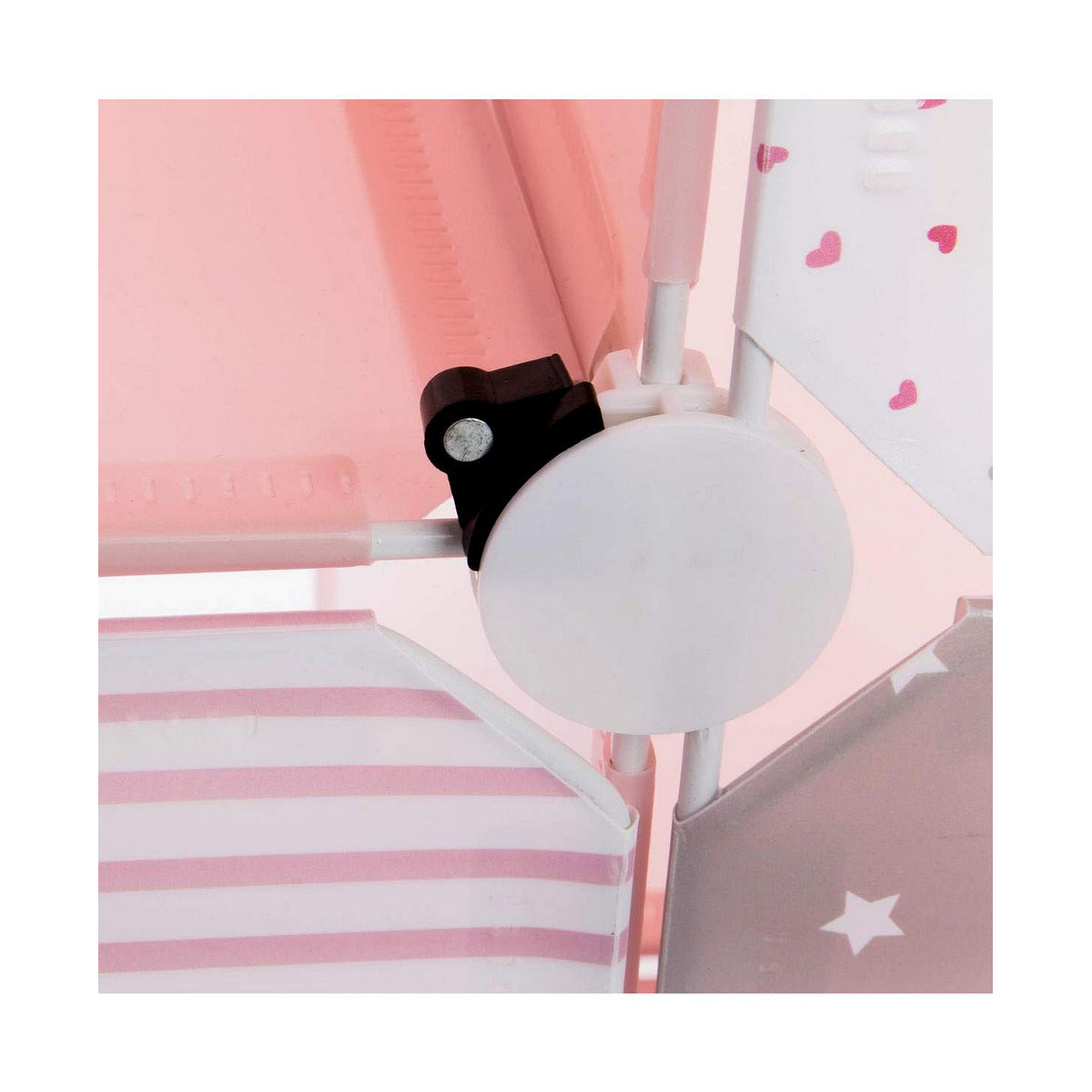 Scaffale Atmosphera Pink Castle Per bambini Componibile polipropilene (95,5 x 32 x 109 cm)