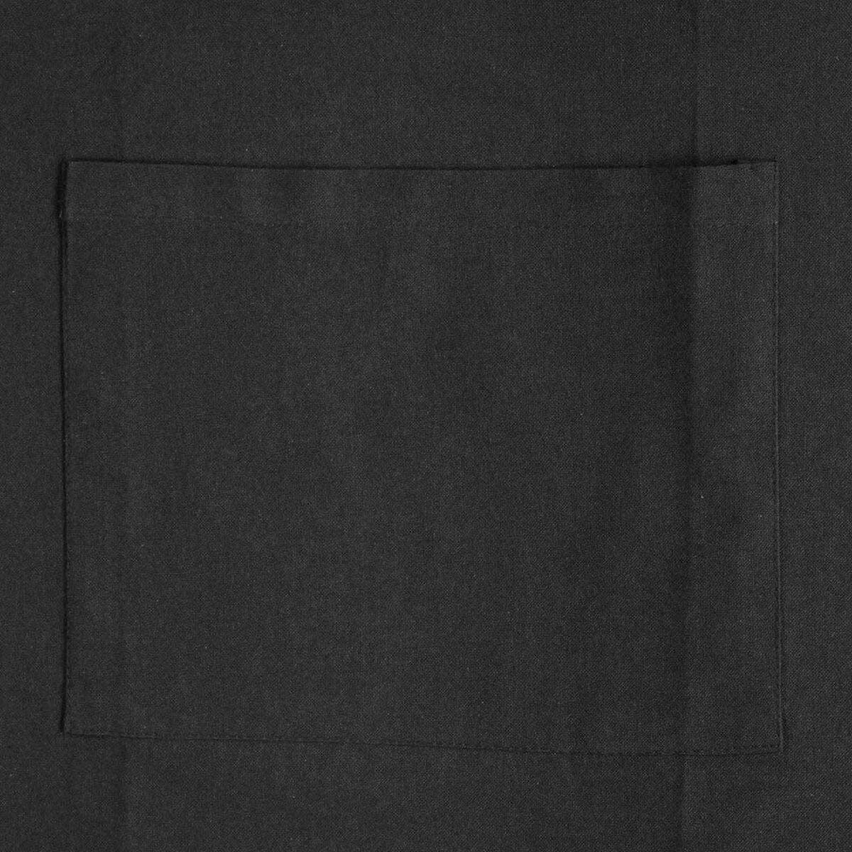 Grembiule con Tasca Atmosphera Nero Cotone (60 x 80 cm)