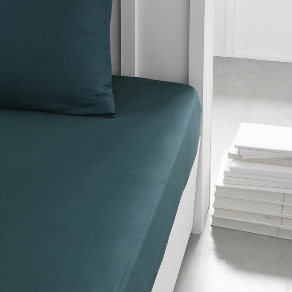 Lenzuolo con angoli aderenti TODAY Verde Smeraldo