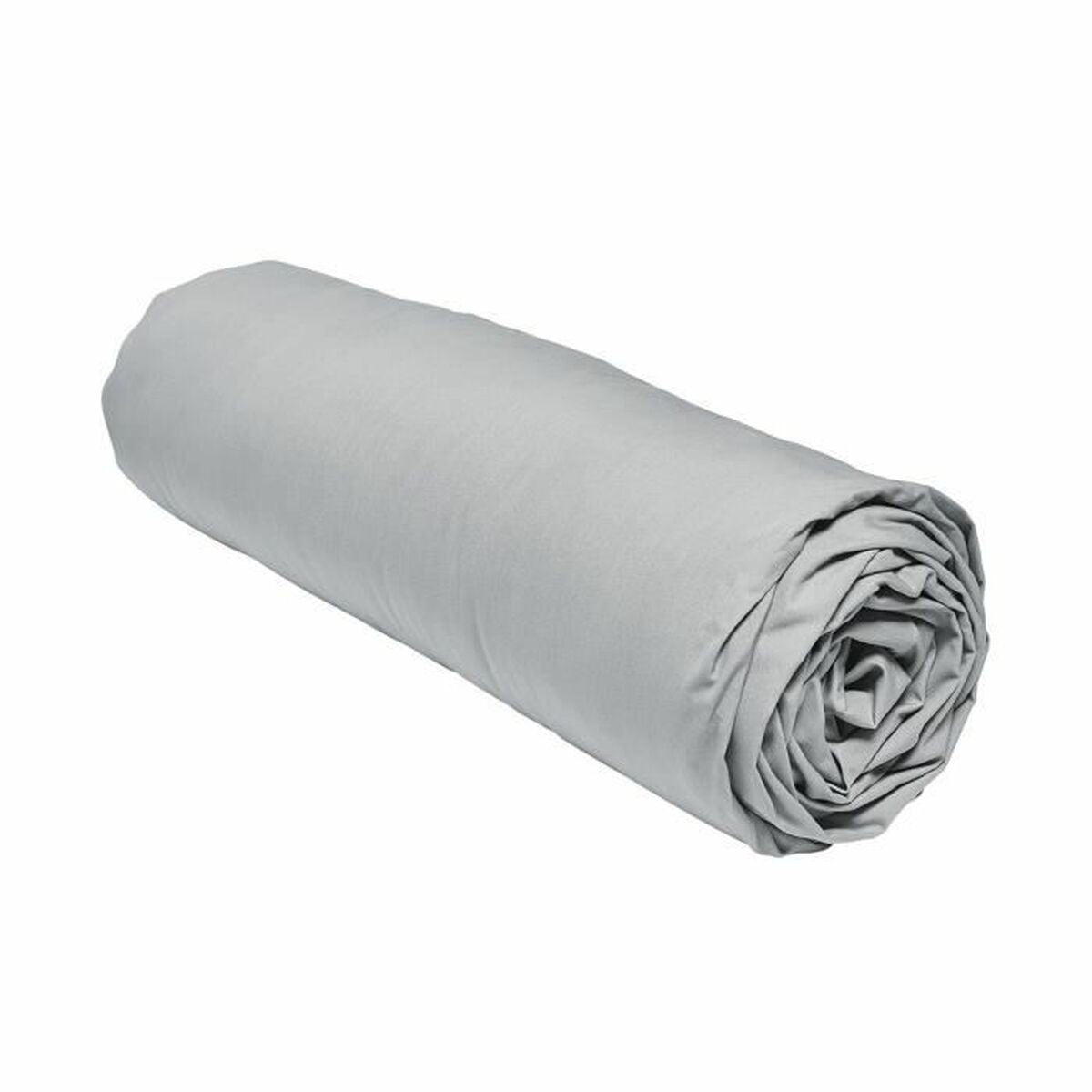 Lenzuolo con angoli aderenti TODAY Percale Grigio chiaro 140 x 200 cm