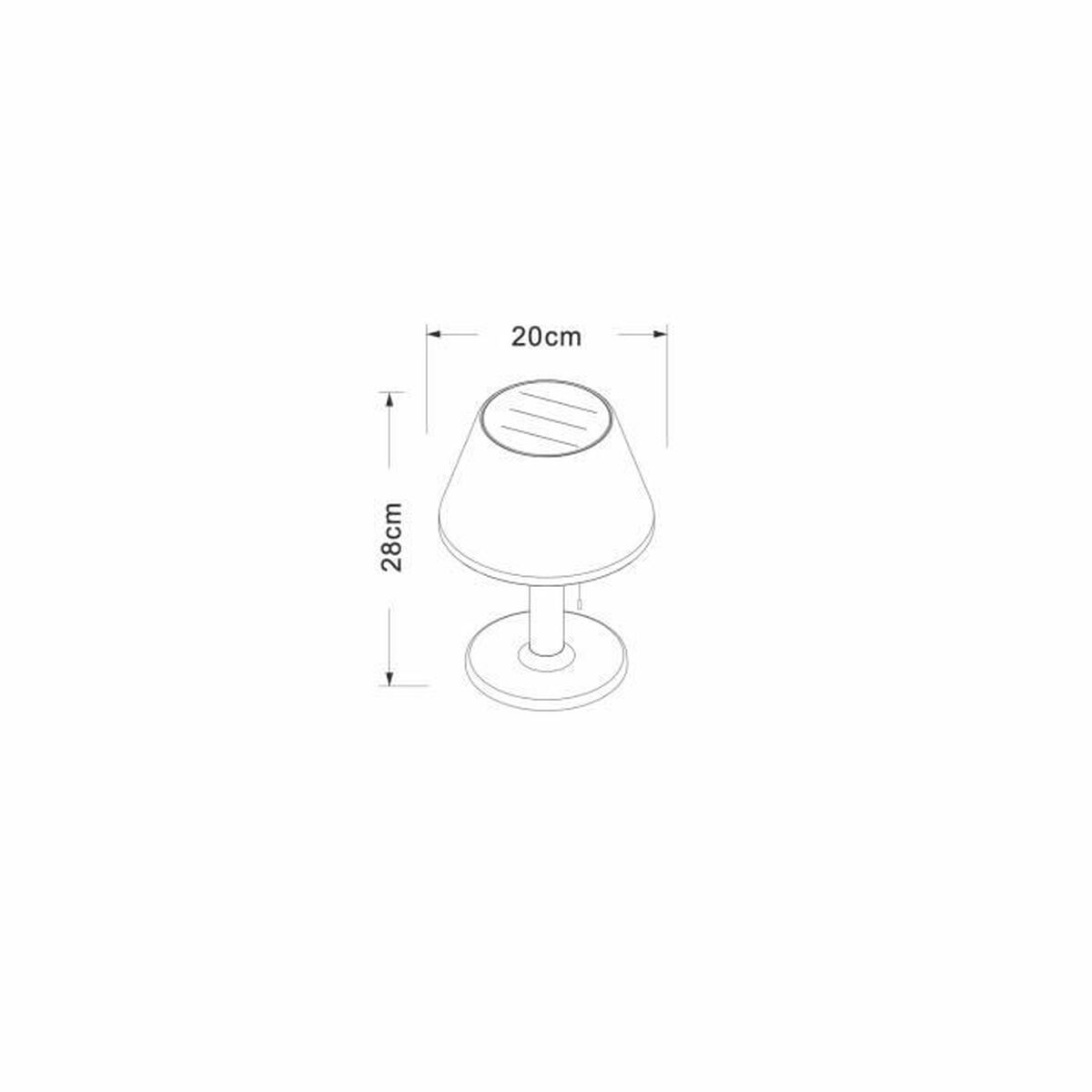 Lampada ad energia solare Galix G2 Rilevatore di Movimento Bianco 1,2 w 100 Lm