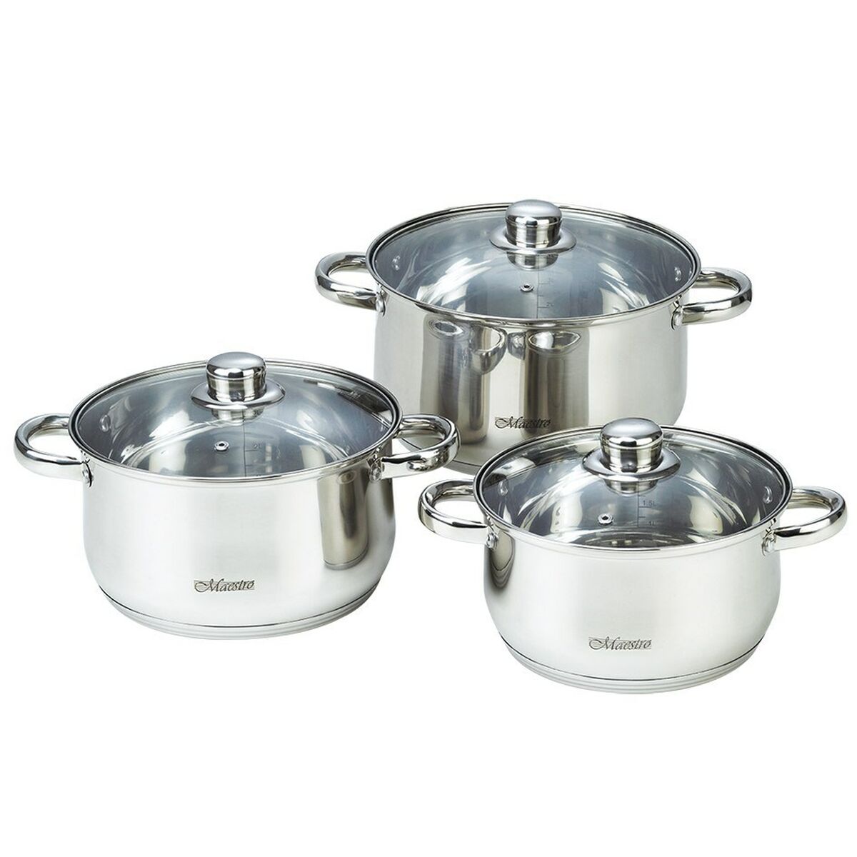 Casseruole Feel Maestro MR-2020-6M Argentato