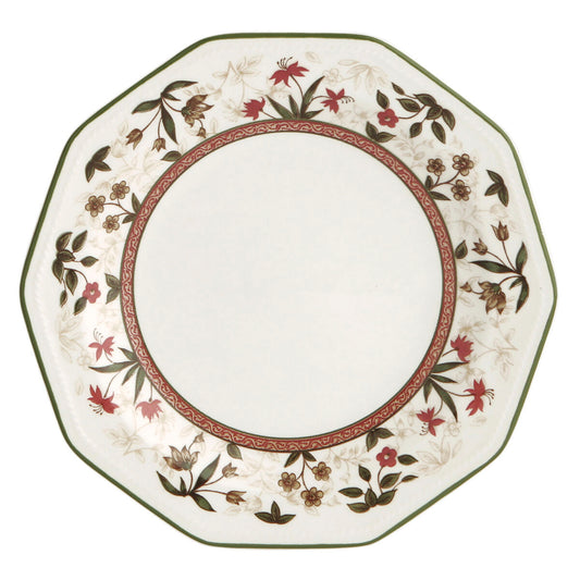 Piatto per Dolce Queen´s By Churchill Assam Floreale Ø 20,5 cm Ceramica servizio di piatti (6 Unità)