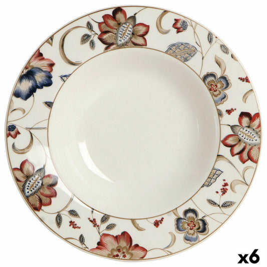 Piatto Fondo Queen´s By Churchill Jacobean Floreale Ceramica servizio di piatti 22,8 cm (6 Unità)