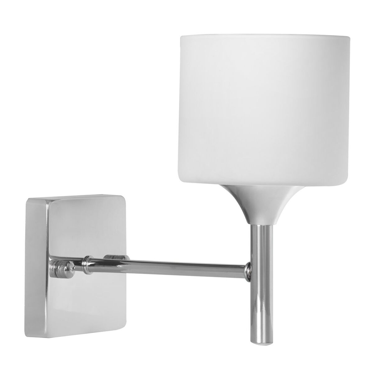 Applique da Parete Activejet AJE-MIRA 1P Bianco Argentato Metallo 40 W 23 x 21,5 x 11,5 cm