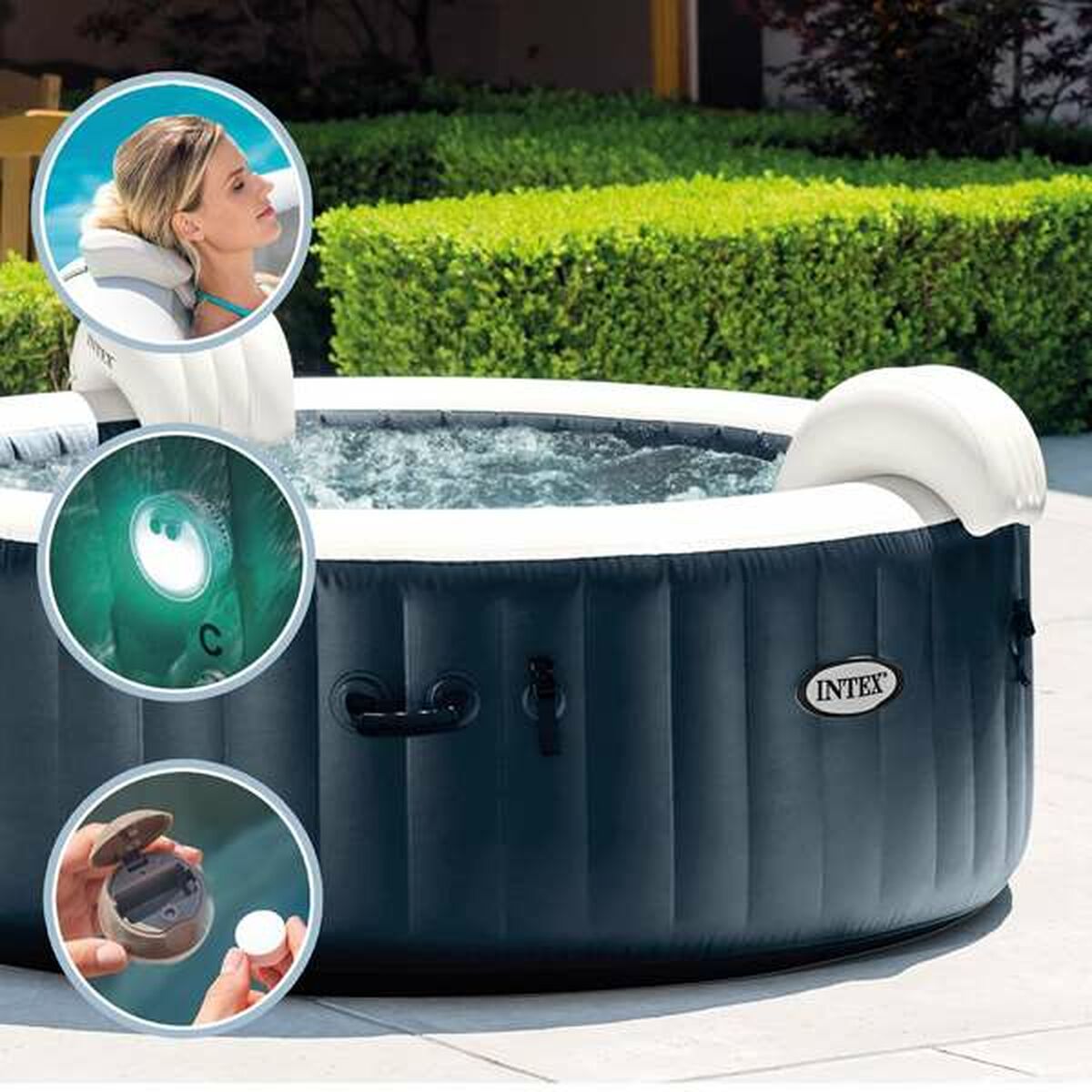 Spa Gonfiabile Colorbaby Puresoa Burbujas Plus 795 L