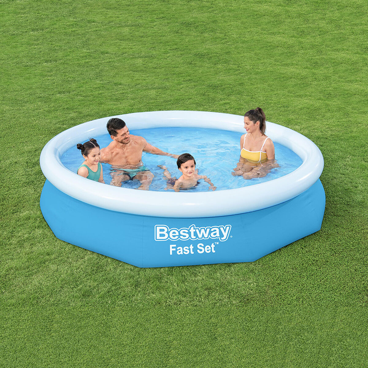 Piscina Gonfiabile Bestway 305 x 66 cm Azzurro 3200 L