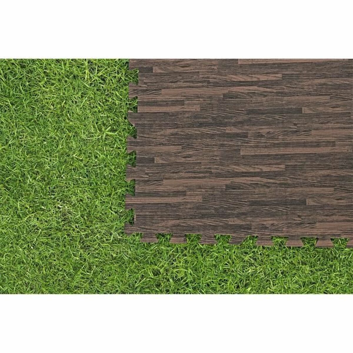 Pavimentazione protettiva per piscine rimovibili Bestway Legno 50 x 50 cm