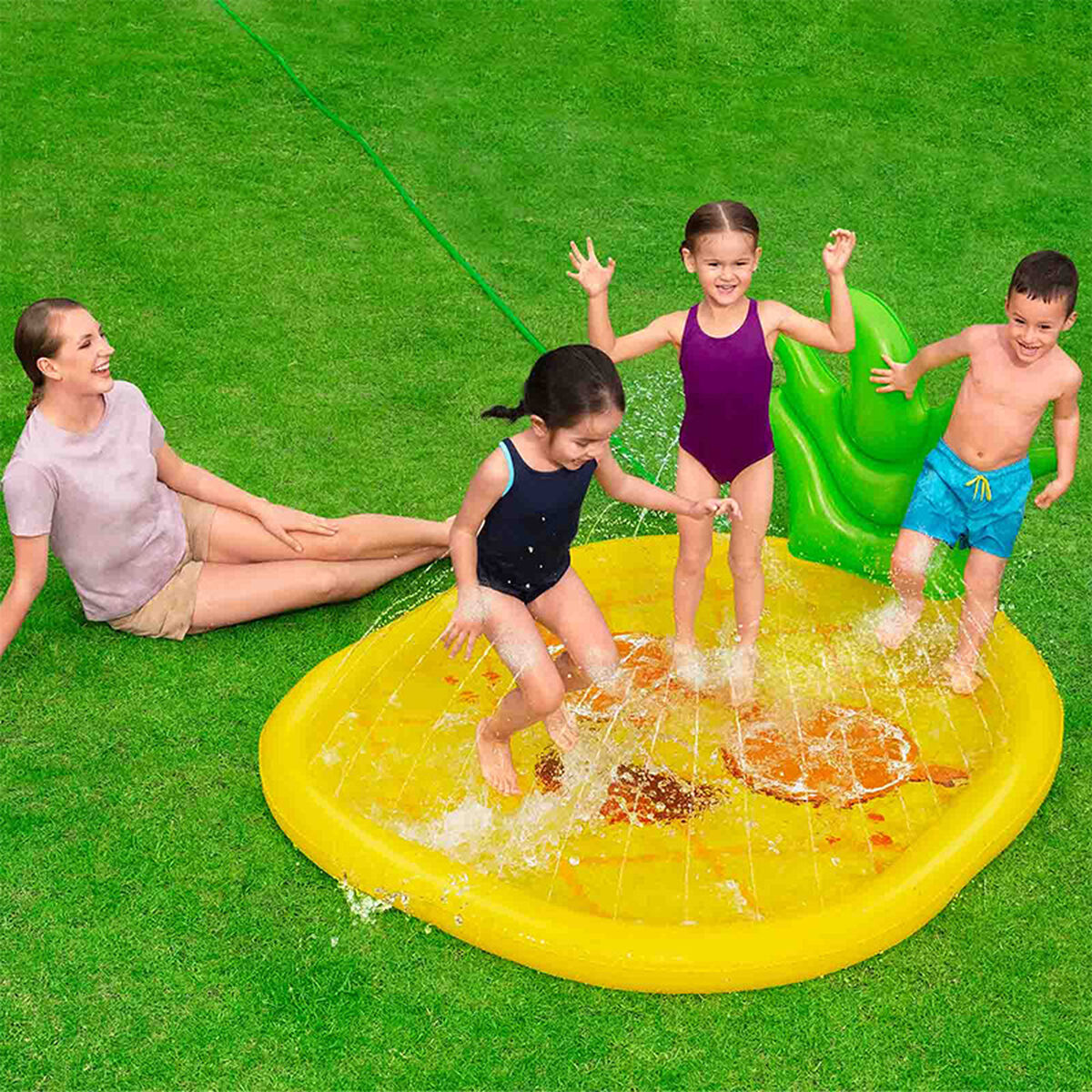 Giocattolo Spruzzatore d'Acqua Bestway Ananas 196 x 165 cm Plastica