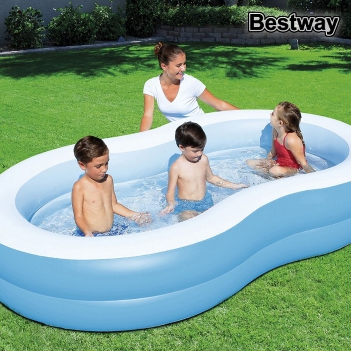 Piscina Gonfiabile per Bambini Bestway 262 x 157 x 46 cm