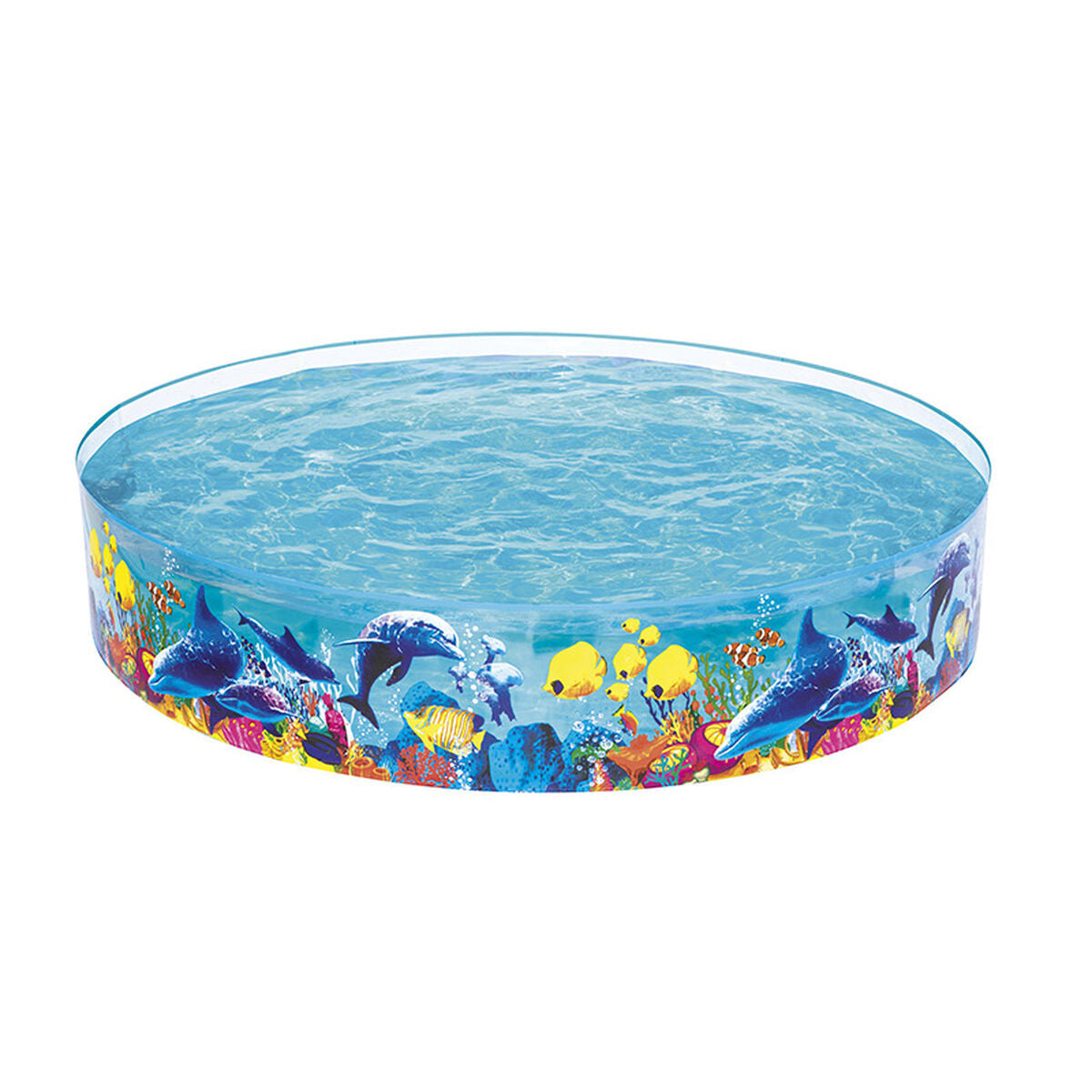 Piscina Gonfiabile per Bambini Shine Inline 244 x 46 cm Marino