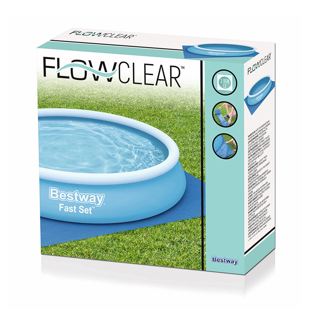 Pavimentazione protettiva per piscine rimovibili Bestway 396 x 396 cm