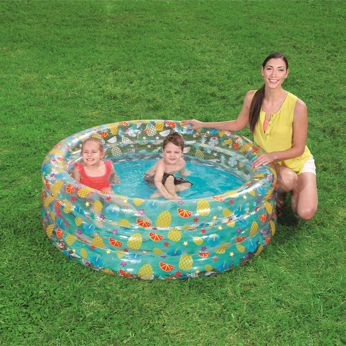 Piscina Gonfiabile per Bambini Bestway Tropicale 150 x 53 cm