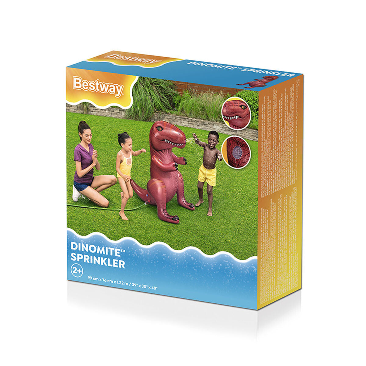 Giocattolo Spruzzatore d'Acqua Bestway Dinosauro 99 x 76 x 122 cm Vinile Plastica
