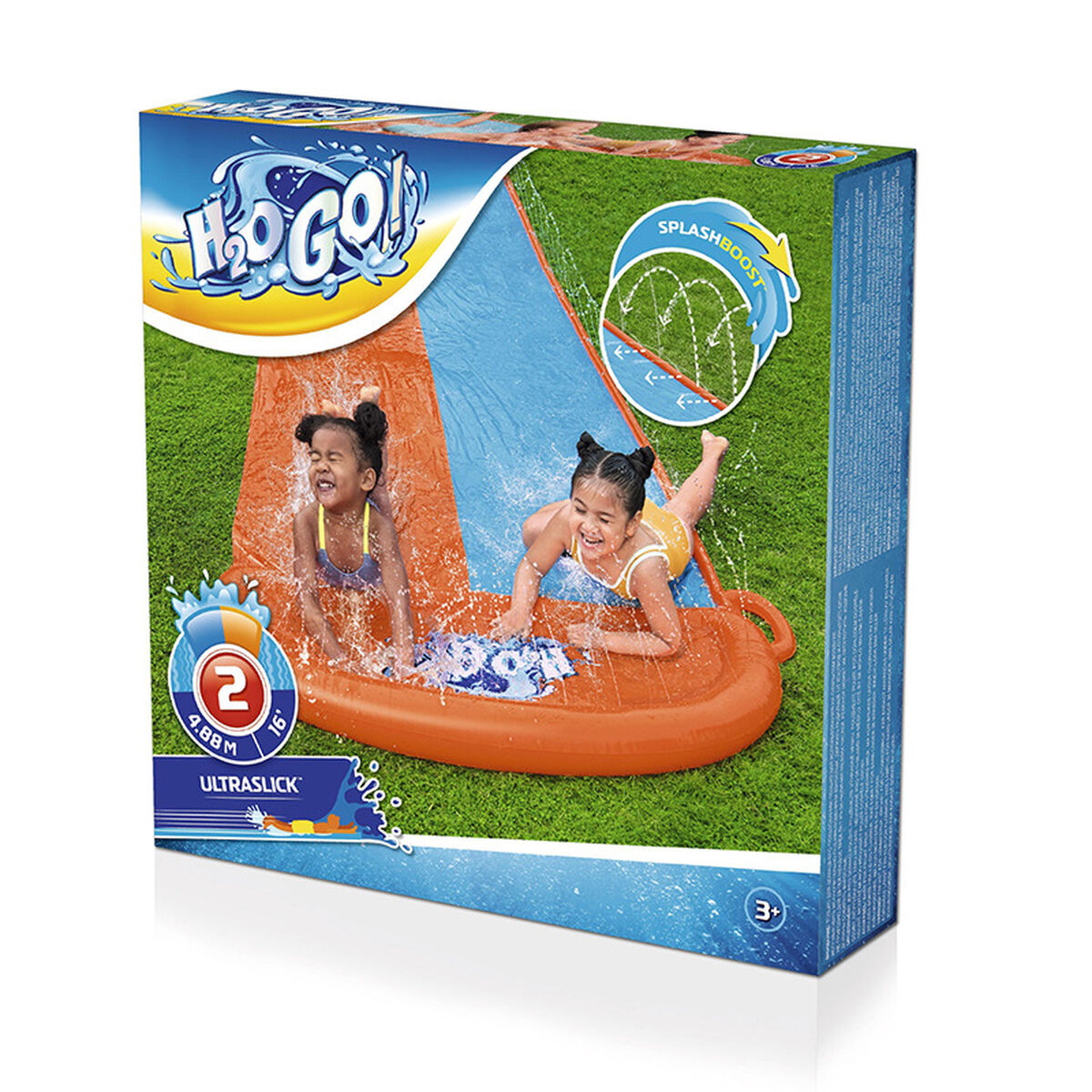 Scivolo ad acqua Bestway Scorrevole Doppia 488 x 138 cm