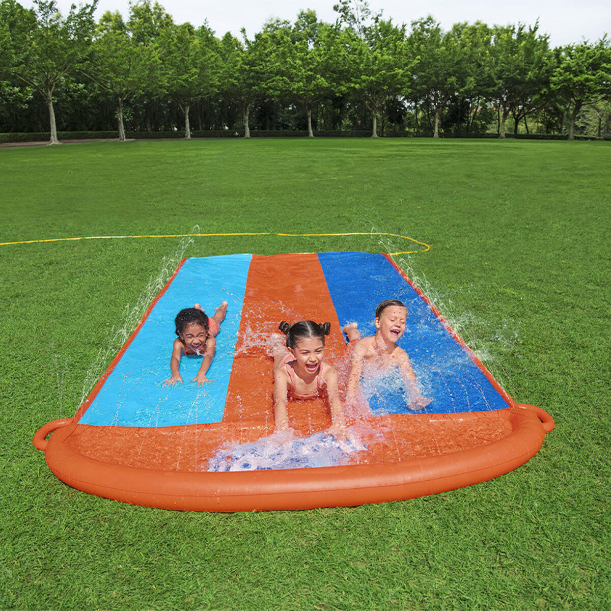 Scivolo ad acqua Bestway Scorrevole Triplo 488 x 207,5 cm