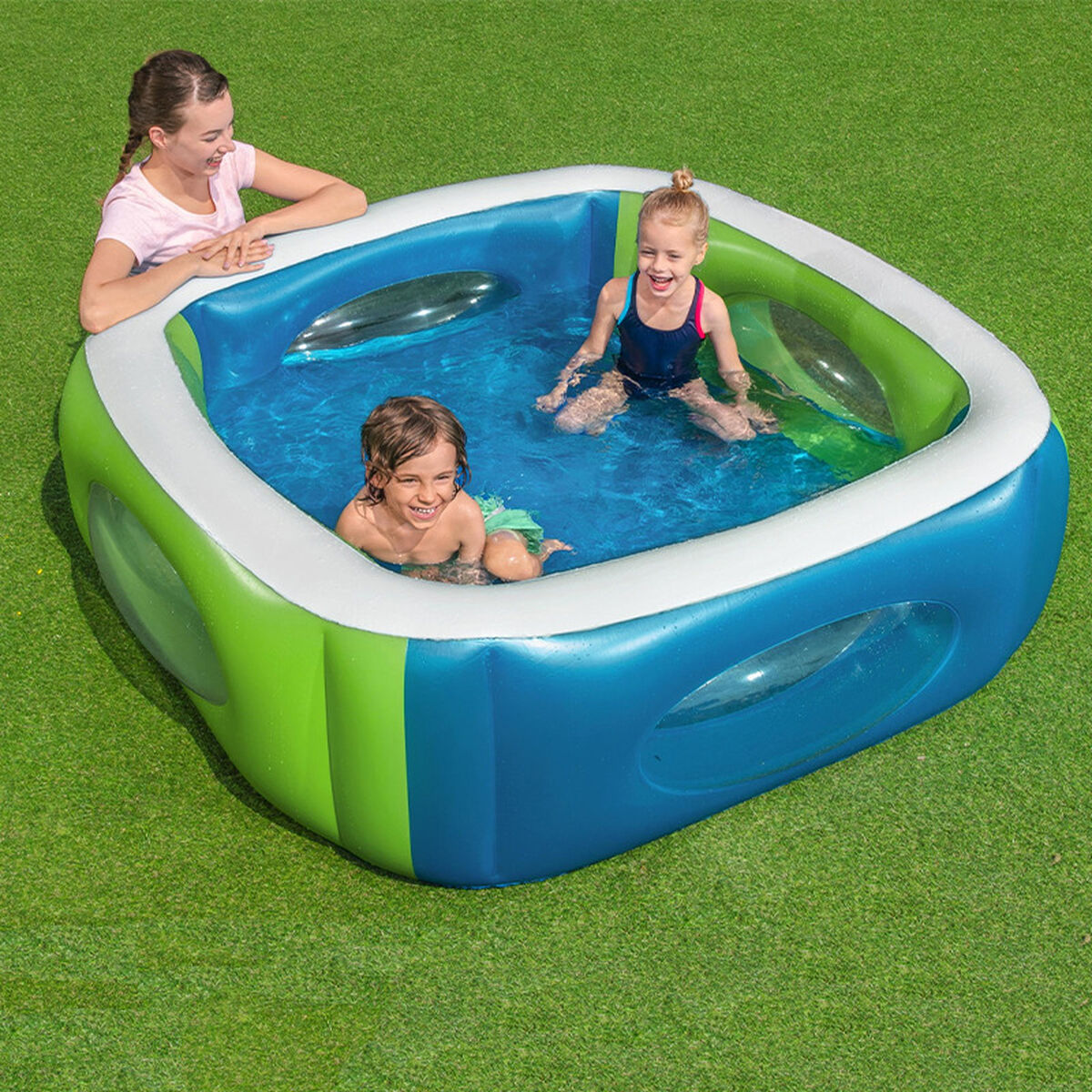 Piscina Gonfiabile per Bambini Bestway 168 x 168 x 56 cm