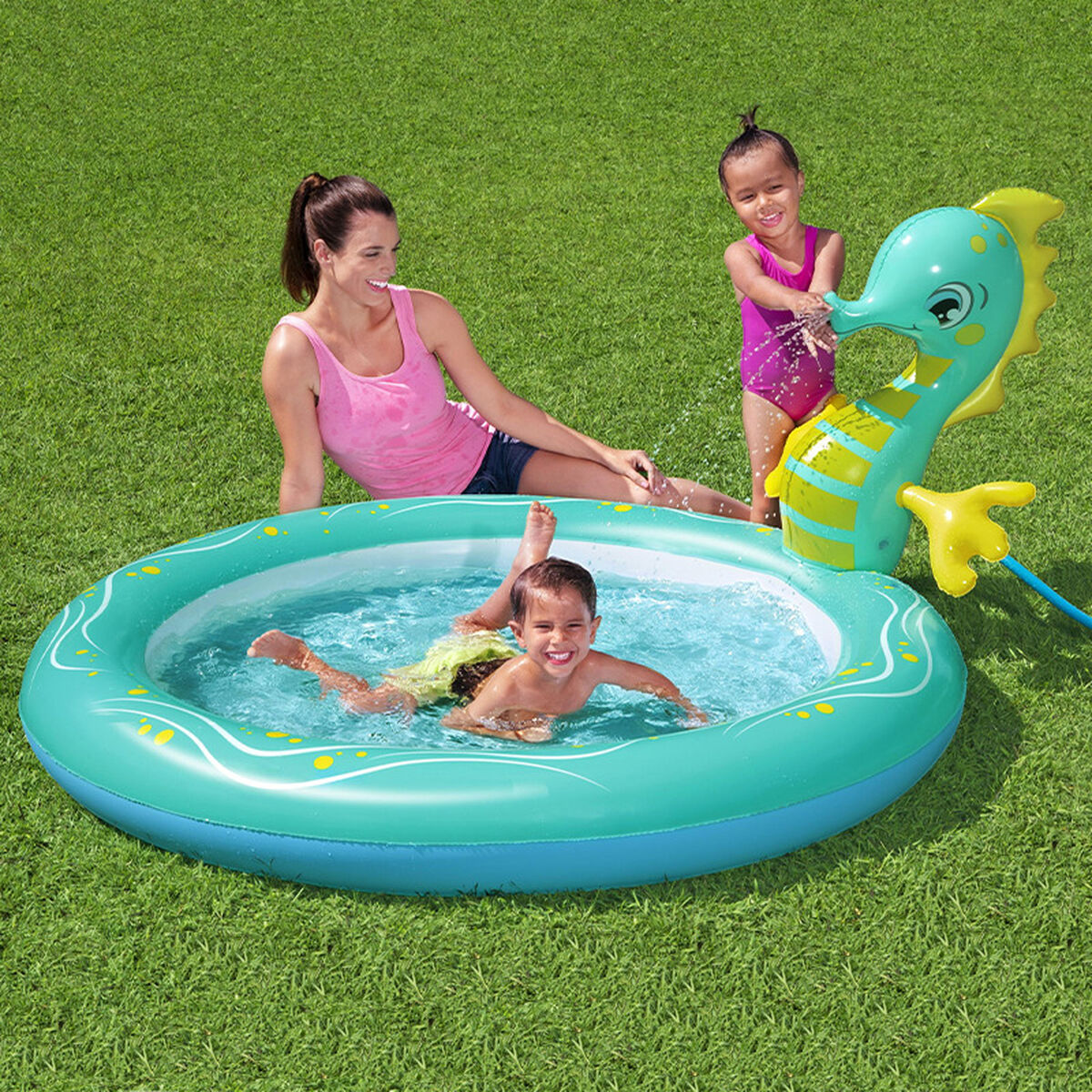 Piscina Gonfiabile per Bambini Bestway Cavaliere del Mare 188 x 160 x 86 cm