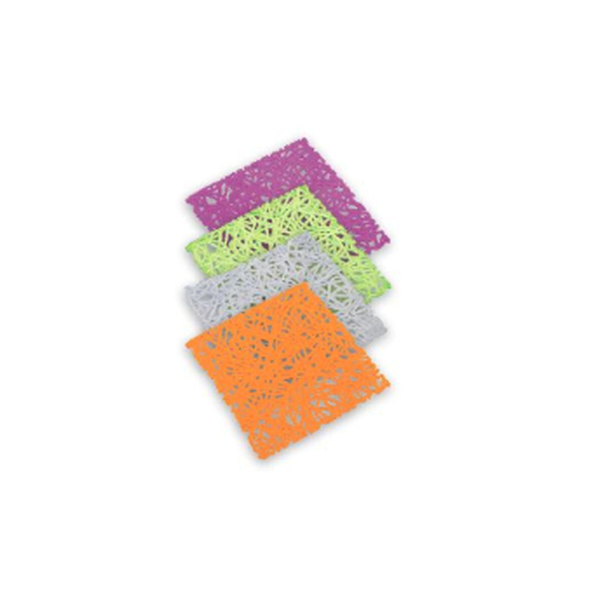 Scolapiatti da Lavandino Metaltex PVC Geometrico (32 x 32 cm)