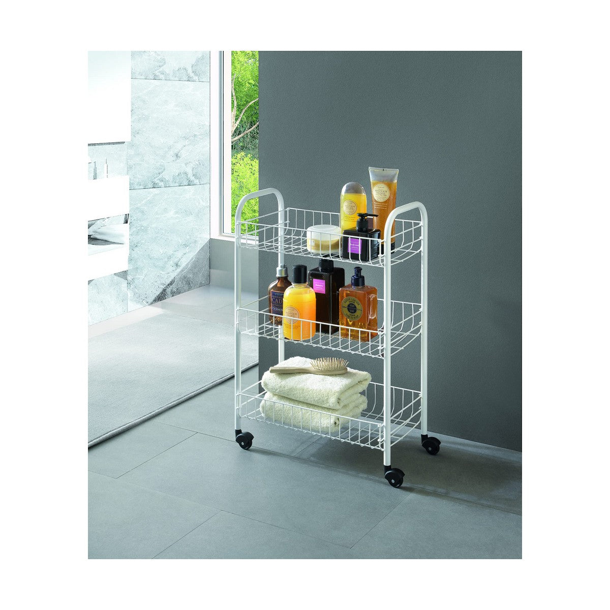 Carrello Multiuso Metaltex (41 x 23 x 63 cm)