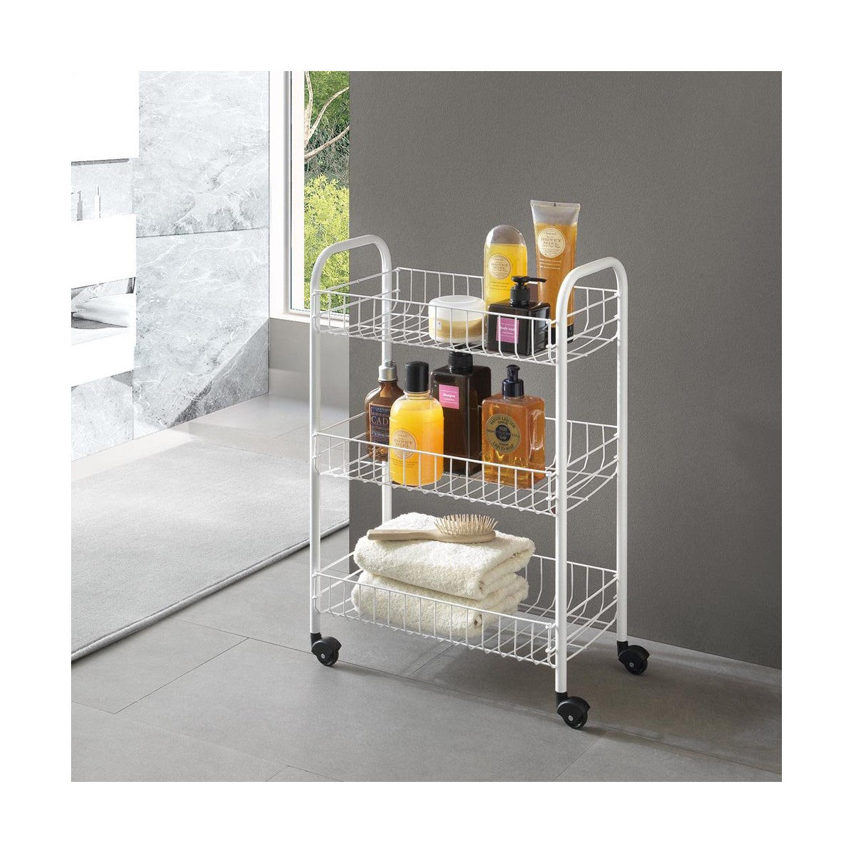 Carrello Multiuso Metaltex (41 x 23 x 63 cm)
