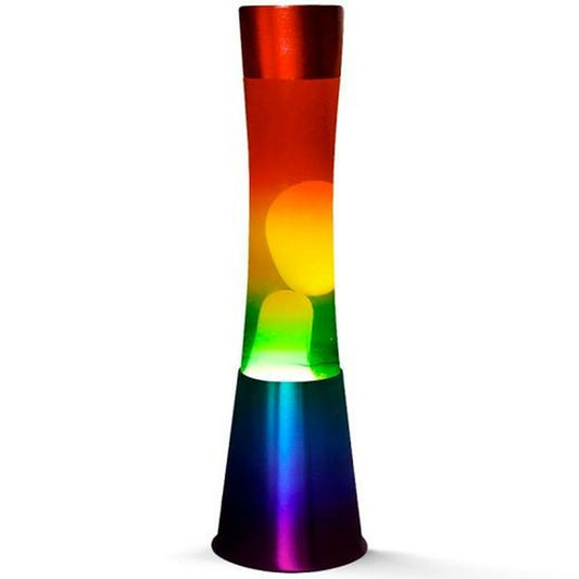 Lampada da tavolo Lava iTotal Cristallo Plastica Multicolore 25 W (40 cm)