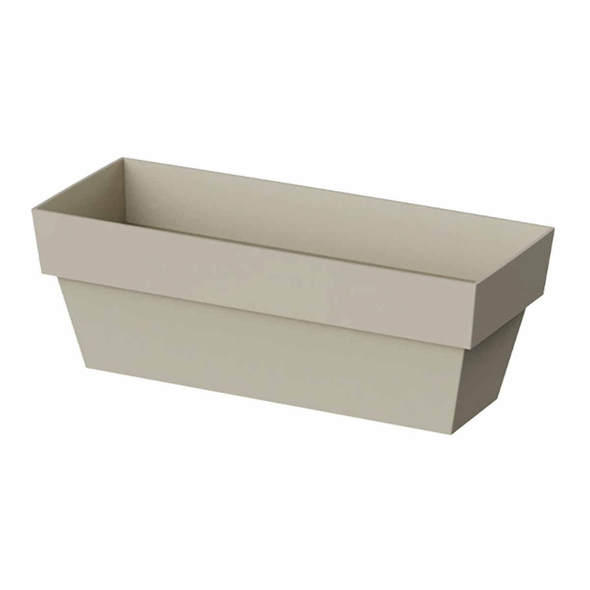 Vaso Plastiken Limited Ecru (12 x 30 cm)