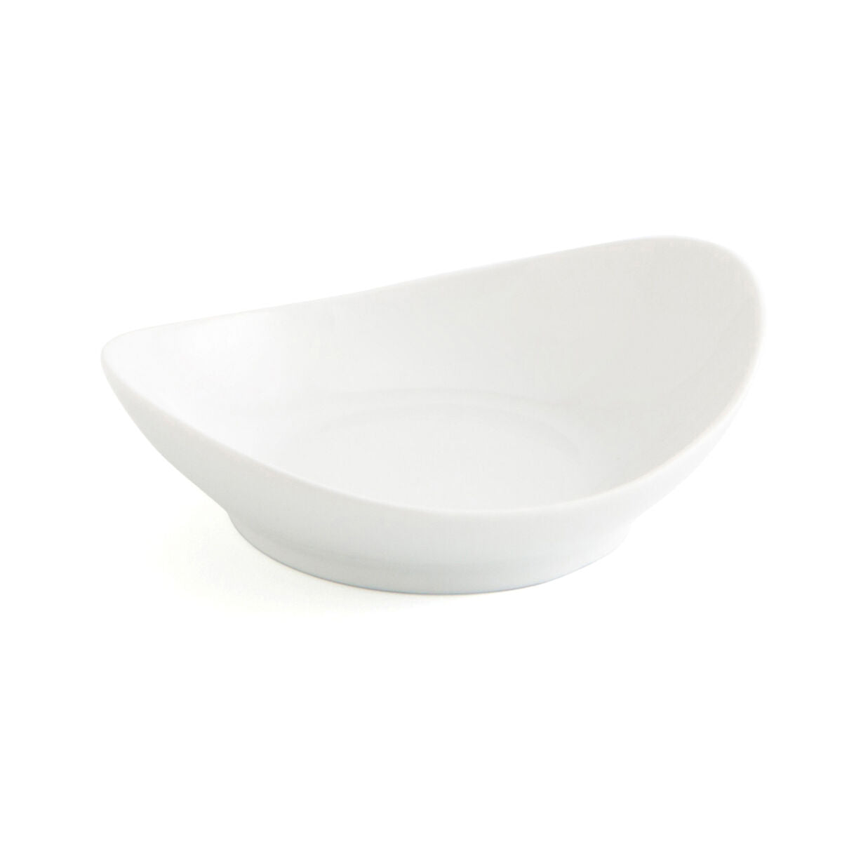 Vassoio per aperitivi Quid Gastro Fun Ceramica Bianco (12 Unità)
