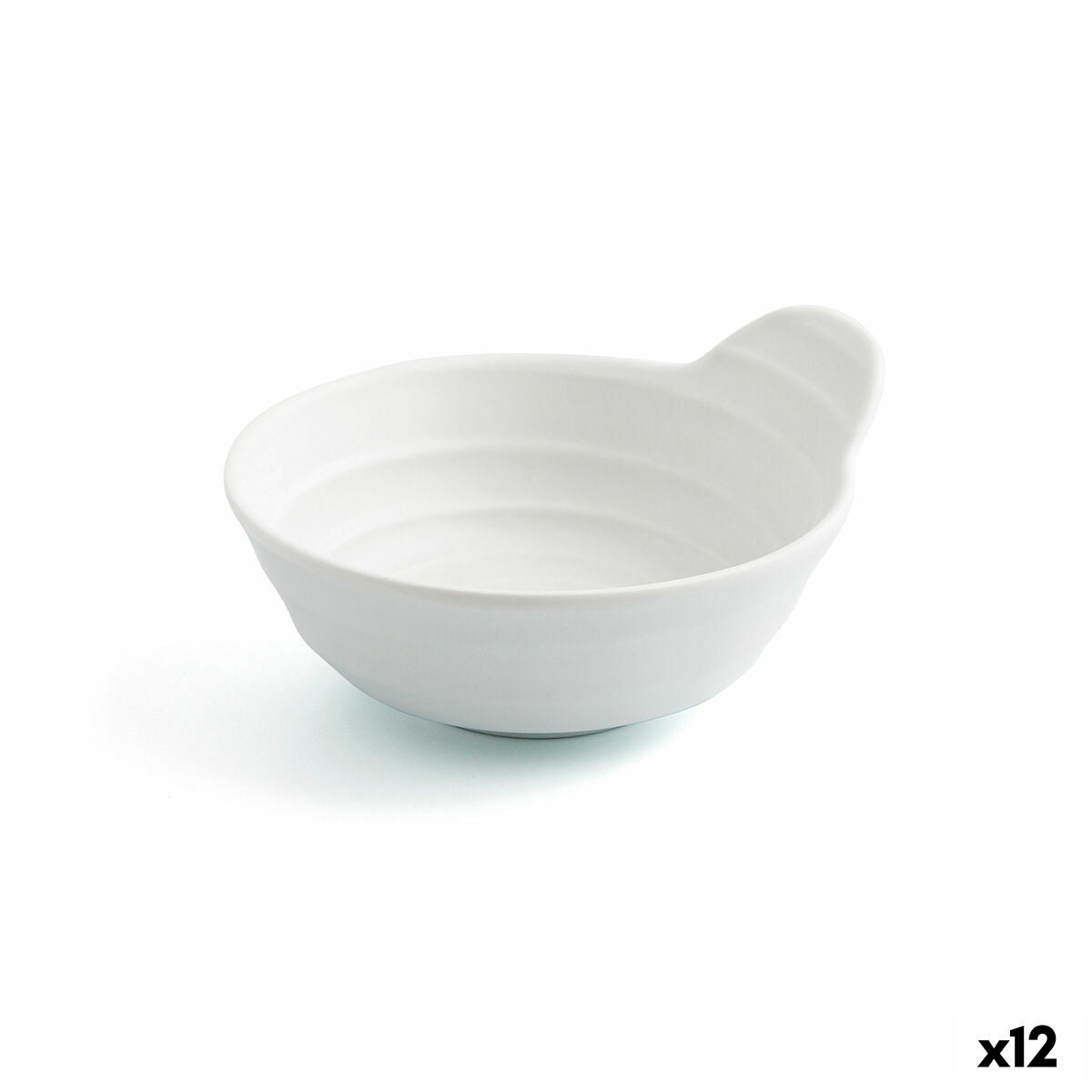 Ciotola Quid Select Bianco Plastica Melammina (11,5 x 5,5 cm) (Pack 12x)