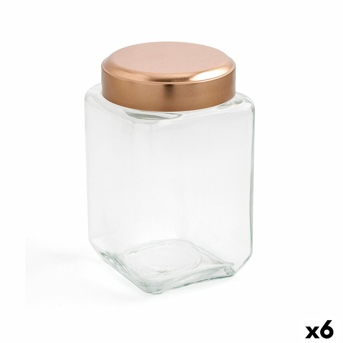 Vaso Quid B&W Rame Vetro (1,25 L) (Pack 6x)