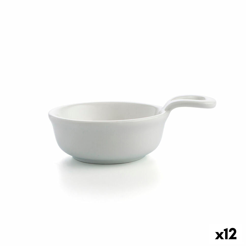 Ciotola Quid Select Mini Ceramica Bianco (8,5 cm) (12 Unità)