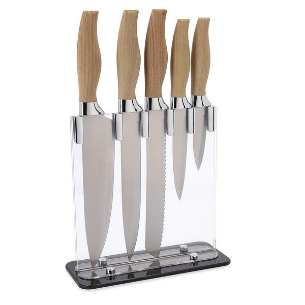 Set di Coltelli da Cucina con Supporto Quid Baobab (5 pezzi)