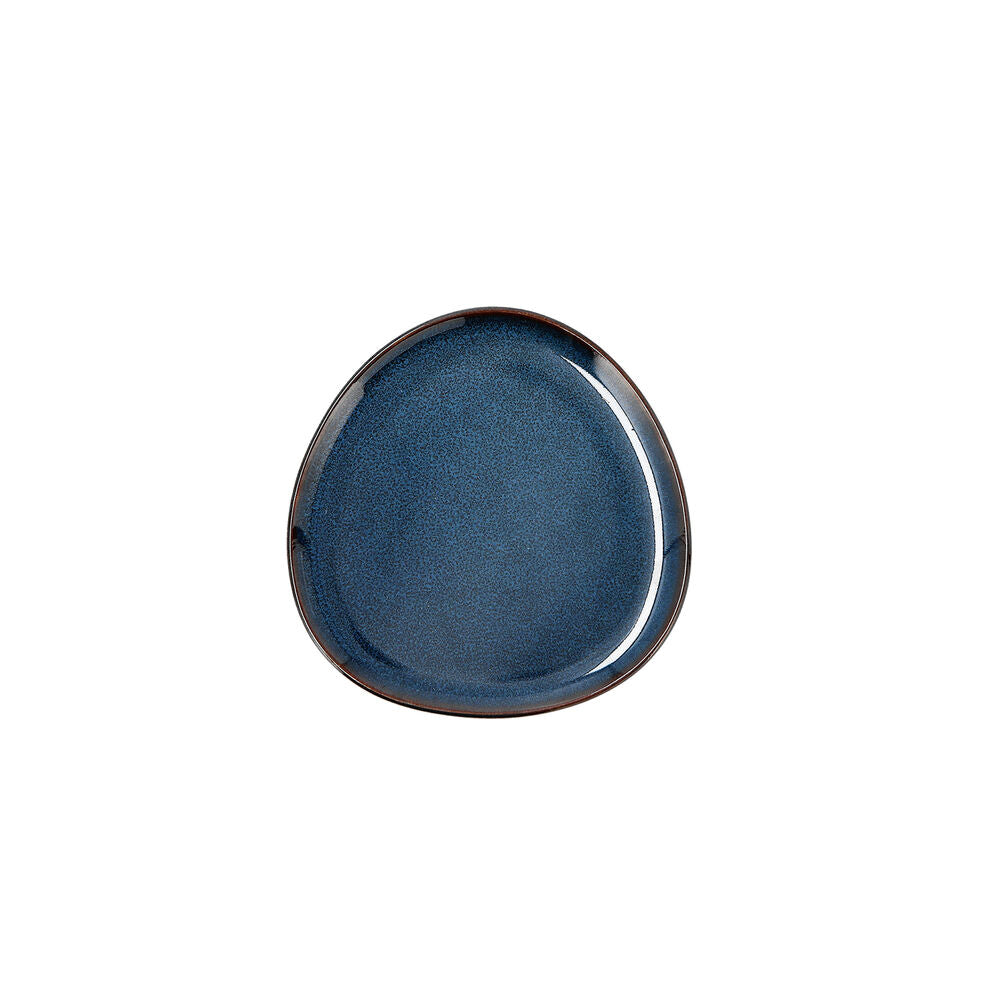 Piatto Piano Bidasoa Ikonic Ceramica Azzurro (11 x 11 x 11 cm) (Pack 12x)