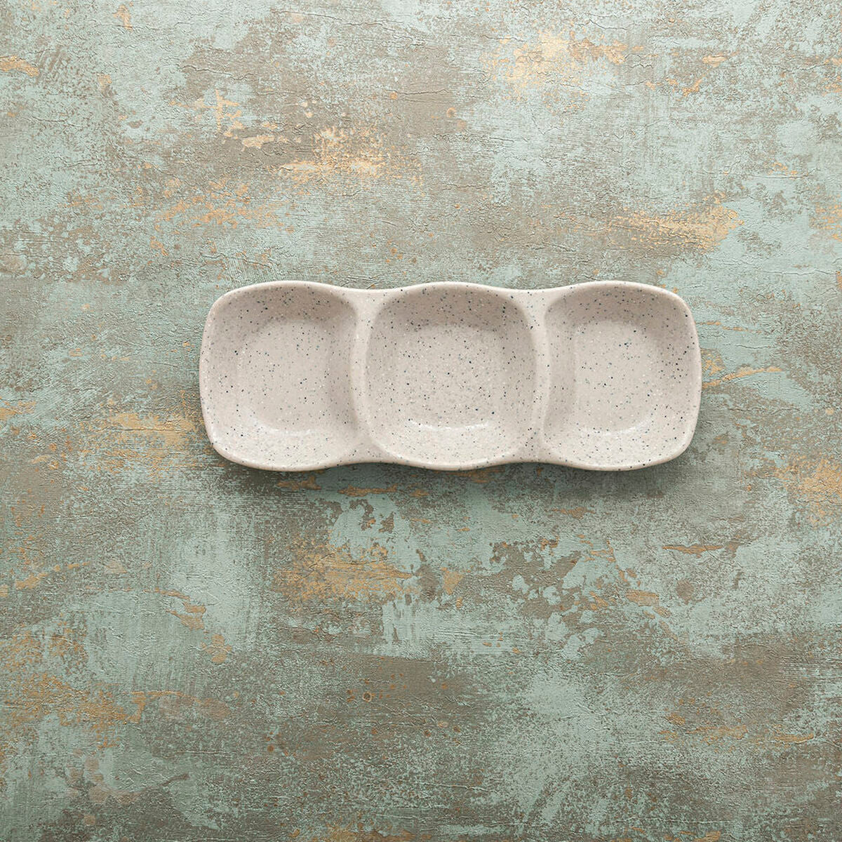 Vassoio per aperitivi Bidasoa Ikonic Grigio Plastica (28,6 x 10,9 x 3,1 cm) (Pack 12x)