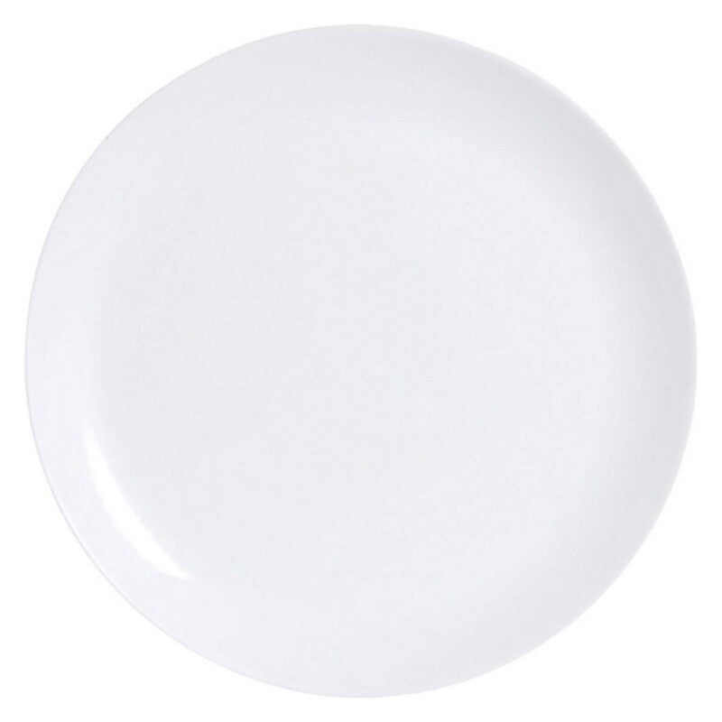 Set di piatti Luminarc Diwali 6 pezzi Bianco Vetro