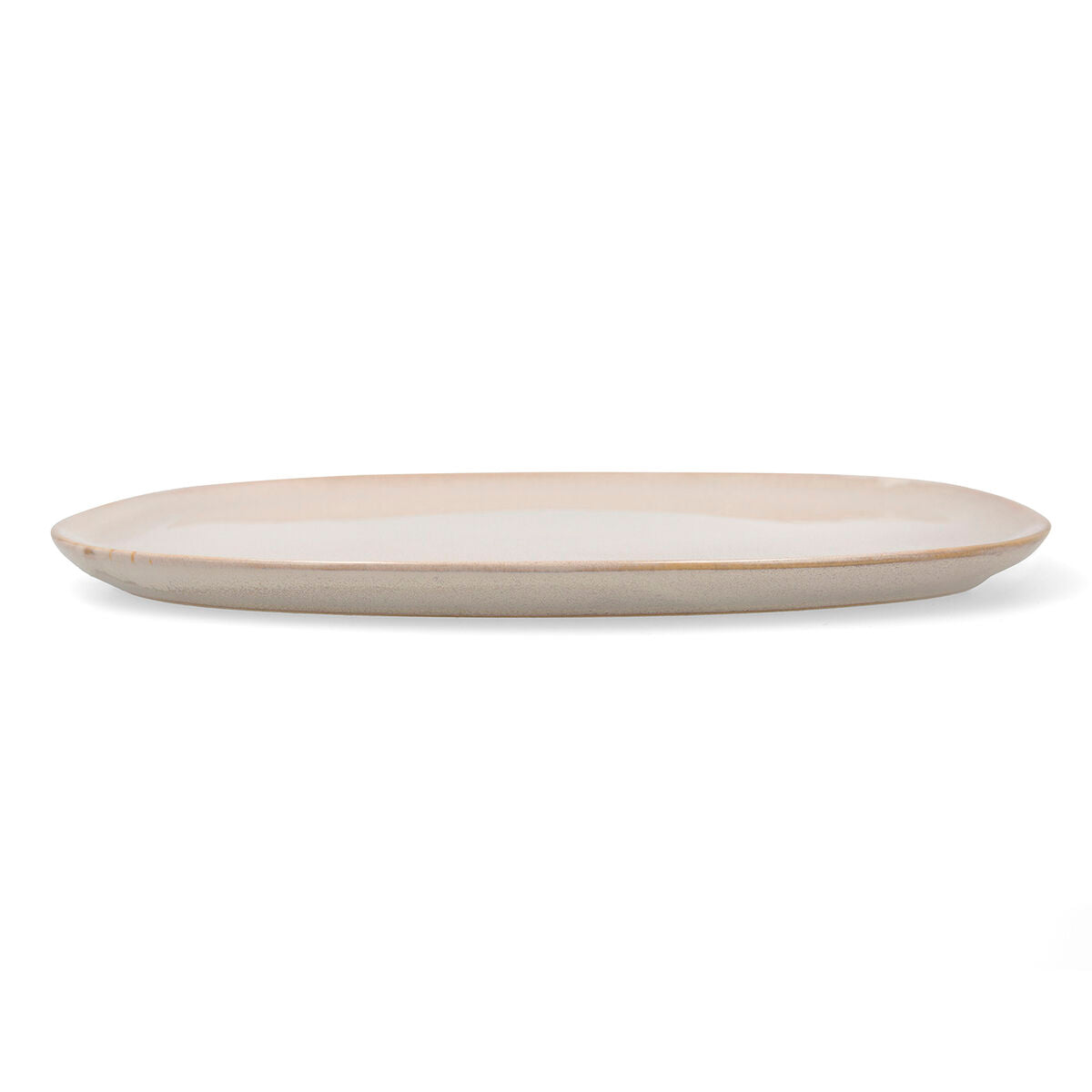 Piatto Piano Bidasoa Ikonic Ceramica Bianco (26,5 x 25,7 x 1,5 cm) (Pack 4x)