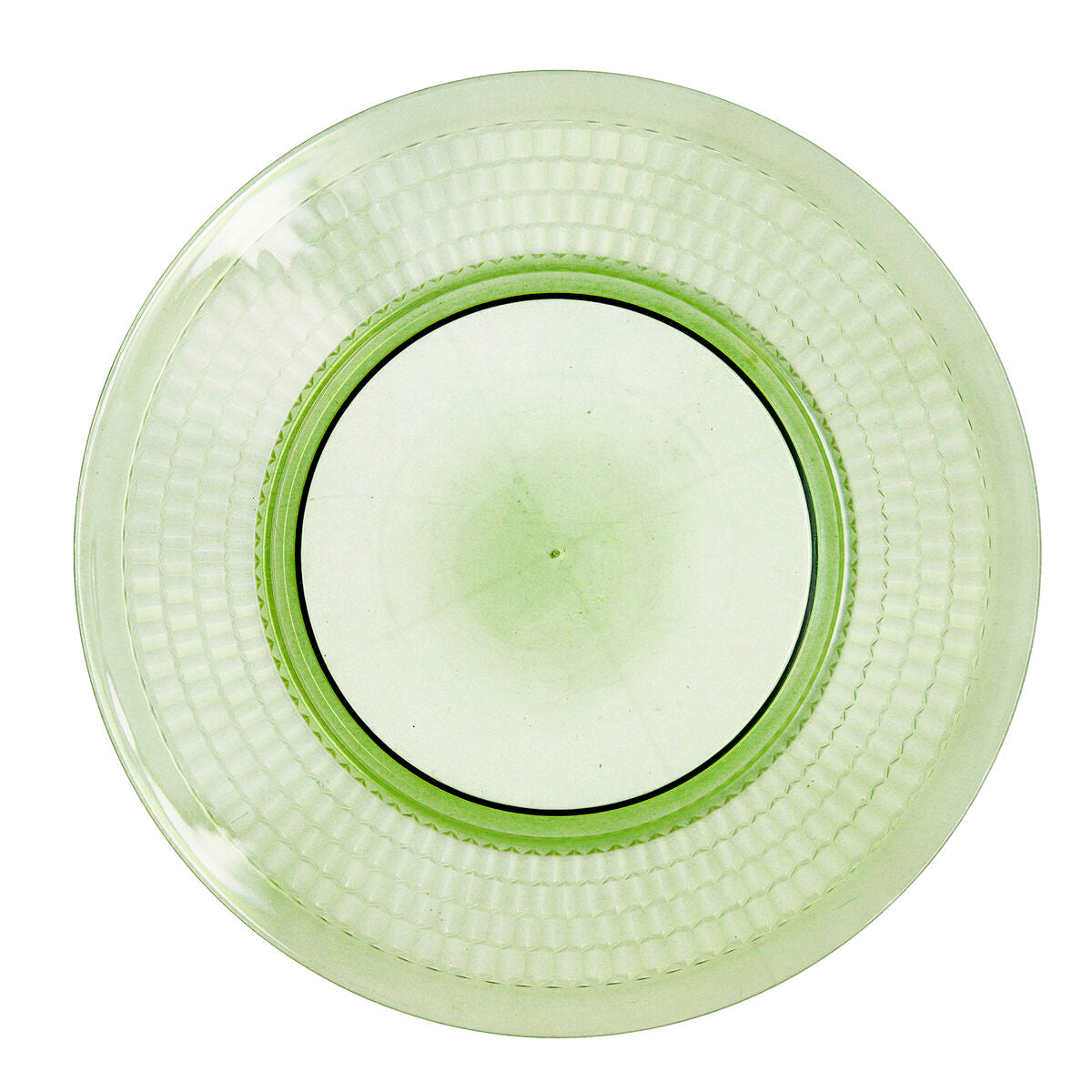 Piatto Piano Quid Viba Verde Plastica (27 cm) (Pack 12x)