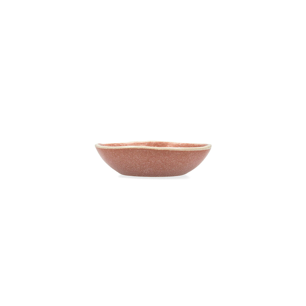 Ciotola Bidasoa Gio Ceramica Marrone 12 x 3 cm (12 Unità)