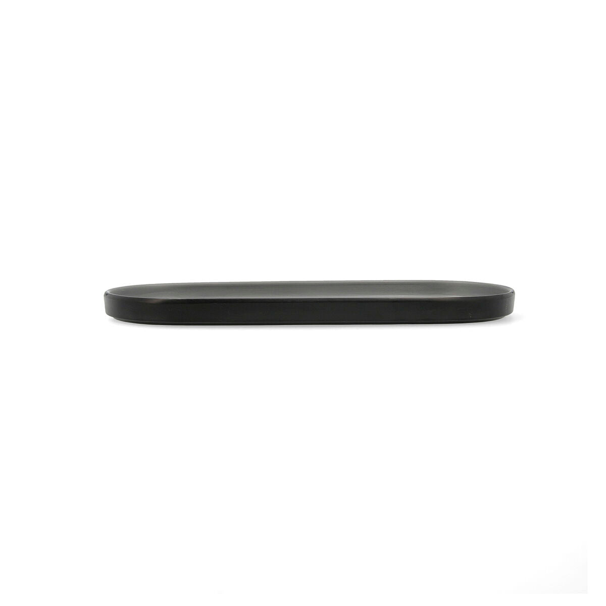 Vassoio per aperitivi Bidasoa Gio Grigio Plastica 28 x 12 cm 12 Unità