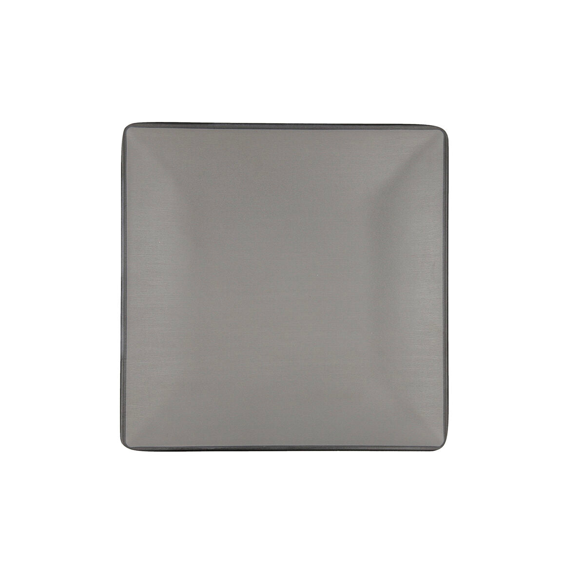 Piatto Piano Bidasoa Gio 21,5 x 21,5 cm Grigio Plastica