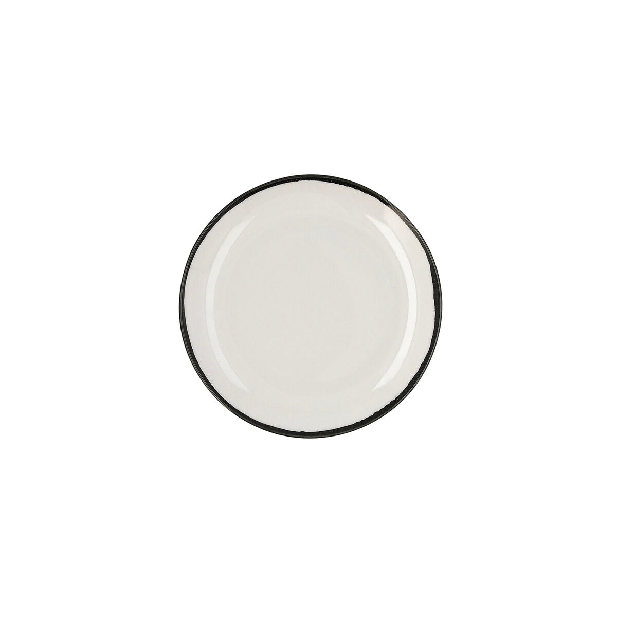 Piatto Piano Ariane Vital Filo Ceramica Bianco Ø 21 cm (12 Unità)