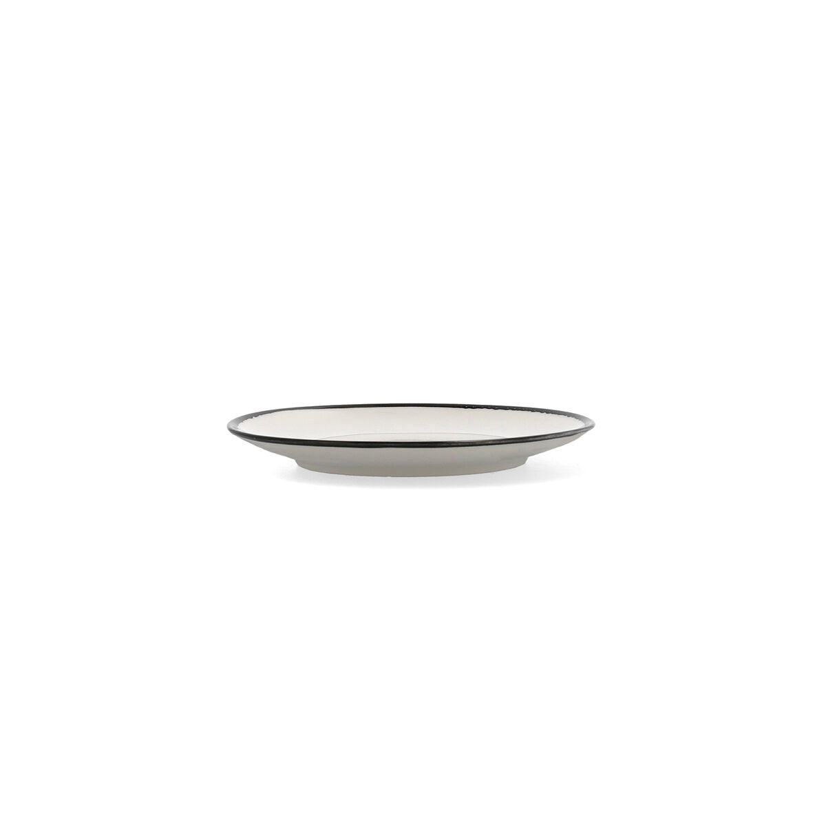 Piatto Piano Ariane Vital Filo Ceramica Bianco Ø 18 cm (12 Unità)