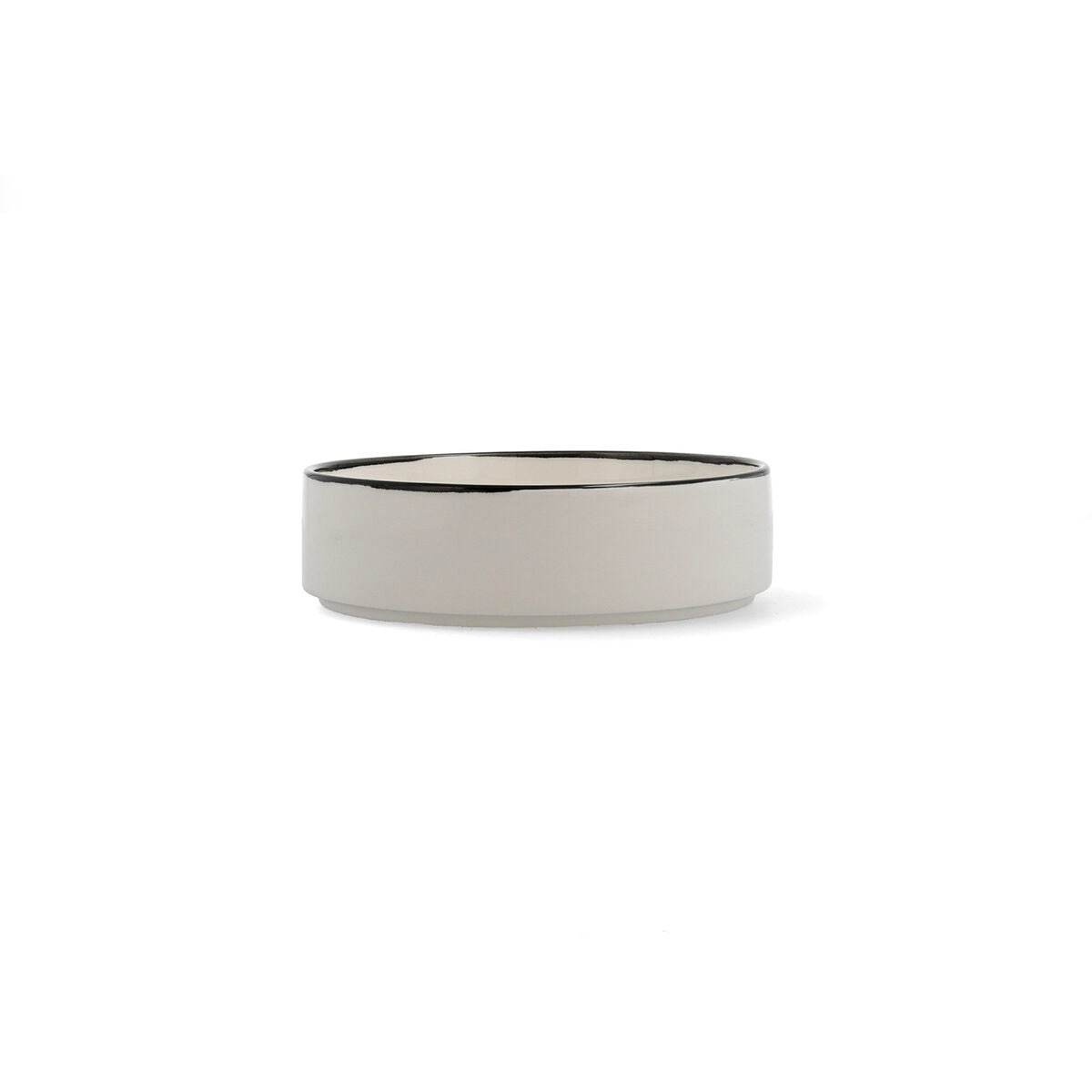 Ciotola Ariane Vital Filo Ceramica Bianco Ø 18 cm (3 Unità)