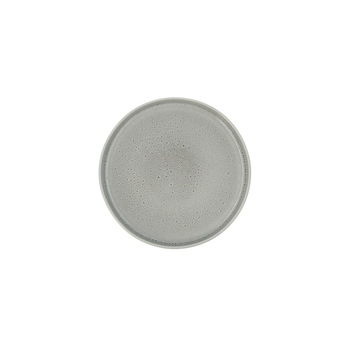 Piatto Piano Ariane Porous Ceramica Verde Ø 21 cm (4 Unità)