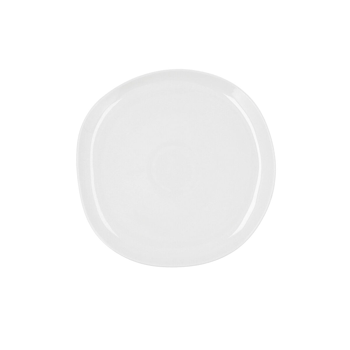 Piatto Piano Ariane Earth Ceramica Bianco Ø 27 cm (6 Unità)