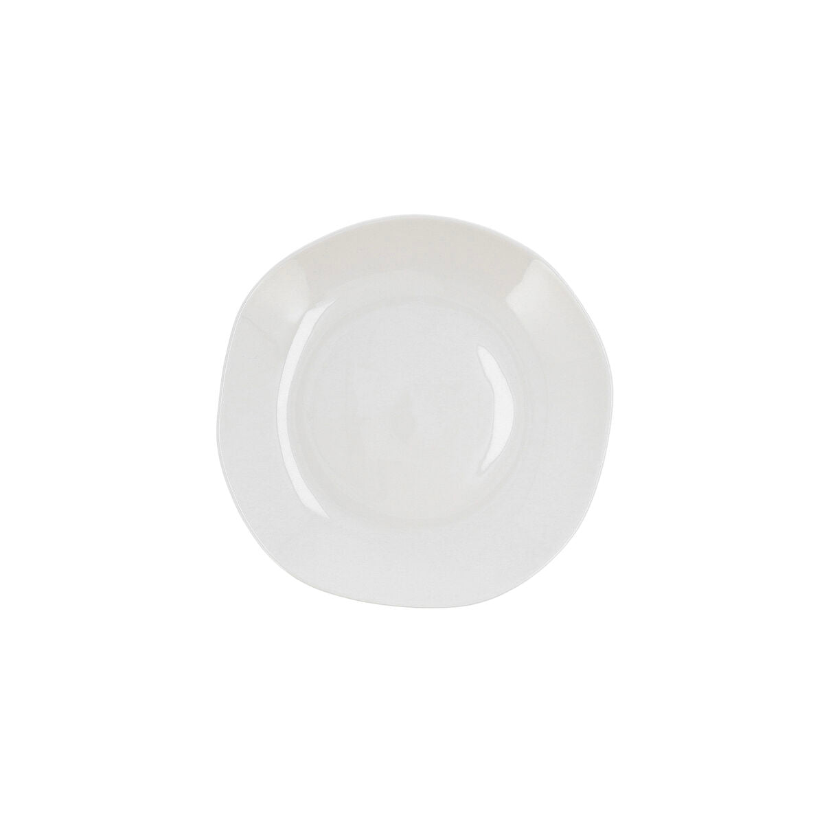 Piatto Fondo Ariane Earth Ceramica Bianco 23 cm (6 Unità)